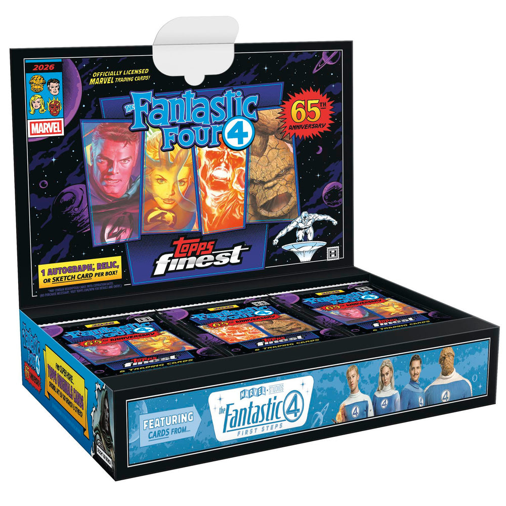 2026 Topps Finest Fantastic Four Hobby Box