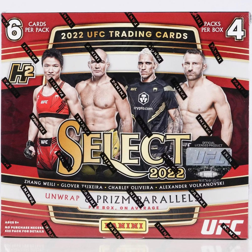 2022 Panini Select UFC H2 Hobby Box