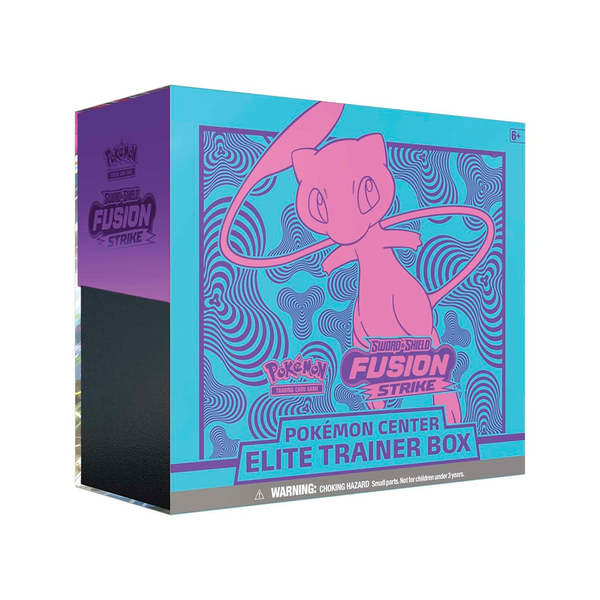 Pokemon Sword and Shield Fusion Strike Pokemon Center Elite Trainer Box