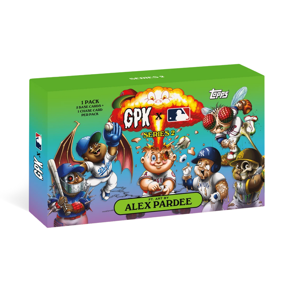 2022 TOPPS GARBAGE PAIL KIDS GPK x MLB Series 2 Alex Pardee 1 Pack Box
