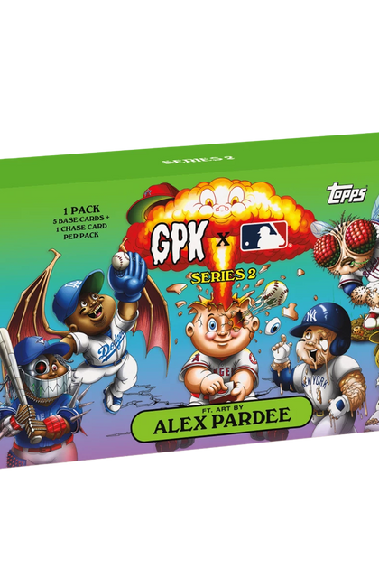 2022 TOPPS GARBAGE PAIL KIDS GPK x MLB Series 2 Alex Pardee 1 Pack Box