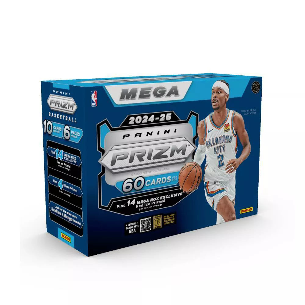 2024-25 Panini Prizm Basketball Mega Box (Red Ice)