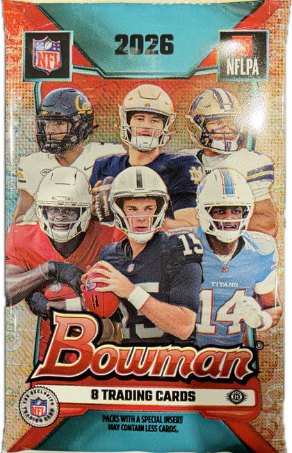2026 Bowman Football Hobby Pack