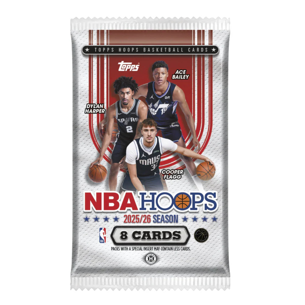 2025/26 Topps Hoops Basketball Hobby Pack