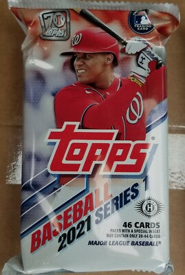 2021 Topps Series 1 Baseball Jumbo Hobby Pack