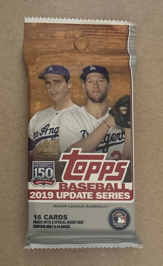 2019 Topps Update Baseball Retail Pack