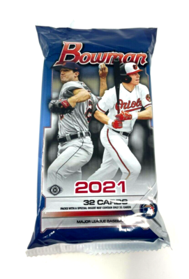 2021 Bowman Baseball Jumbo Hobby Pack