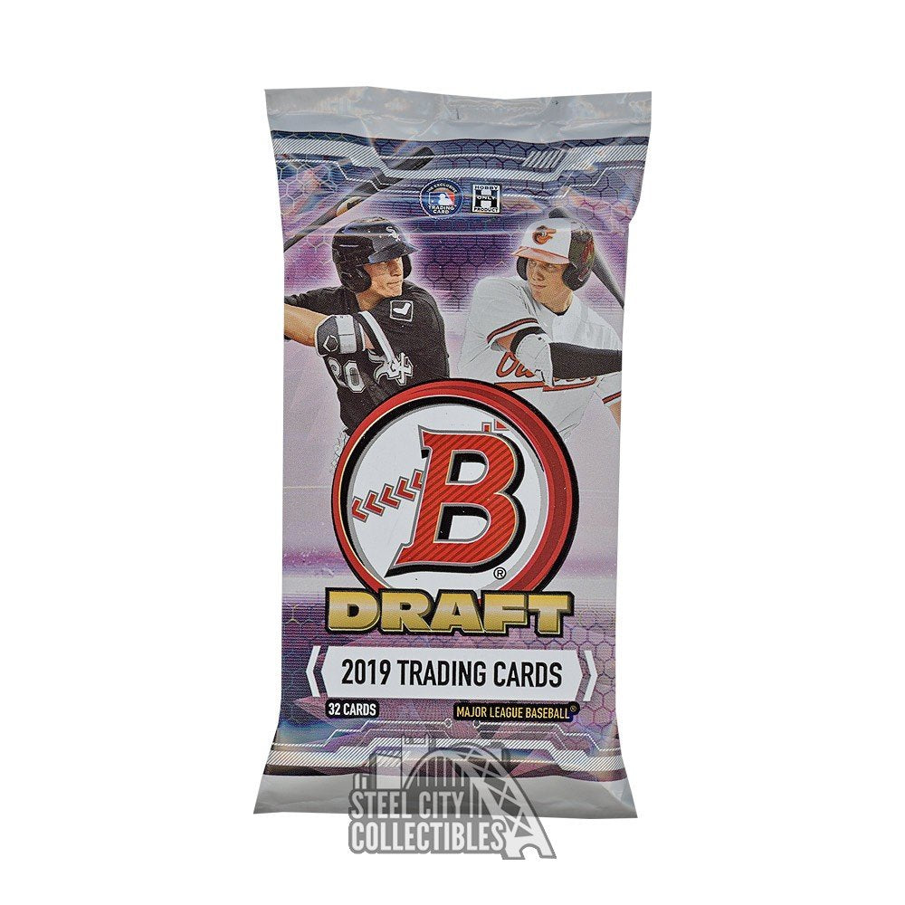 2019 Bowman Draft Baseball Jumbo Hobby Pack