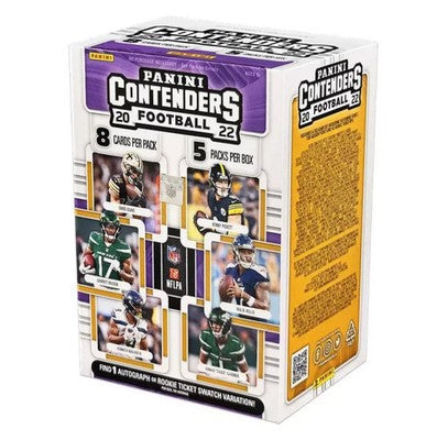 2022 Panini Contenders Football 5-Pack Blaster Box