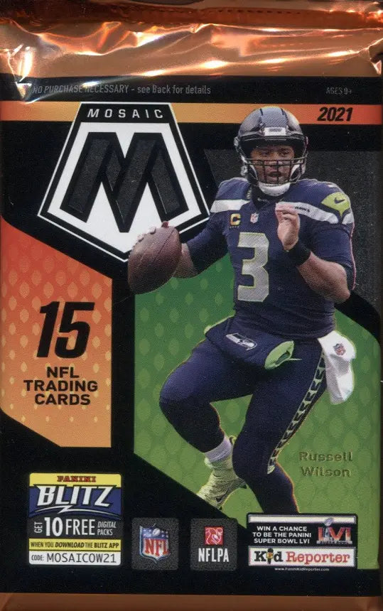 2021 Panini Mosaic Football Hobby Pack