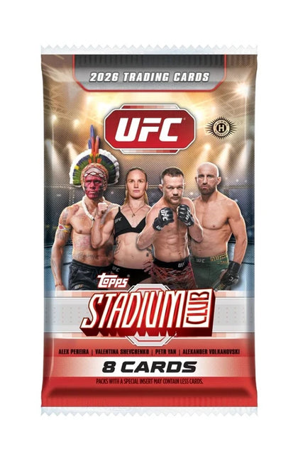2026 Topps UFC Stadium Club Hobby Pack