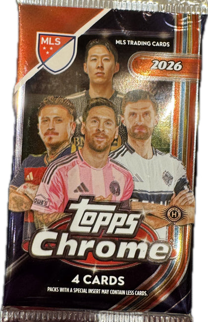 2026 Topps Chrome MLS Hobby Pack