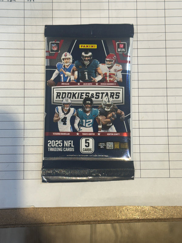 2025 Panini Football Rookies and Stars Gravity Feed Pack