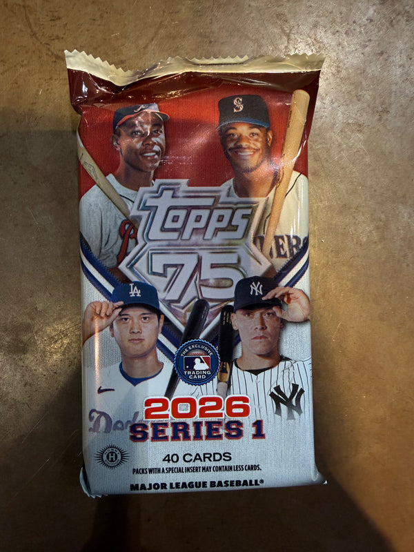2026 Topps Series 1 Baseball Jumbo Pack