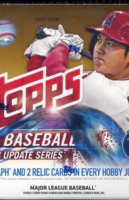 2018 Topps Update Series Baseball Jumbo Box