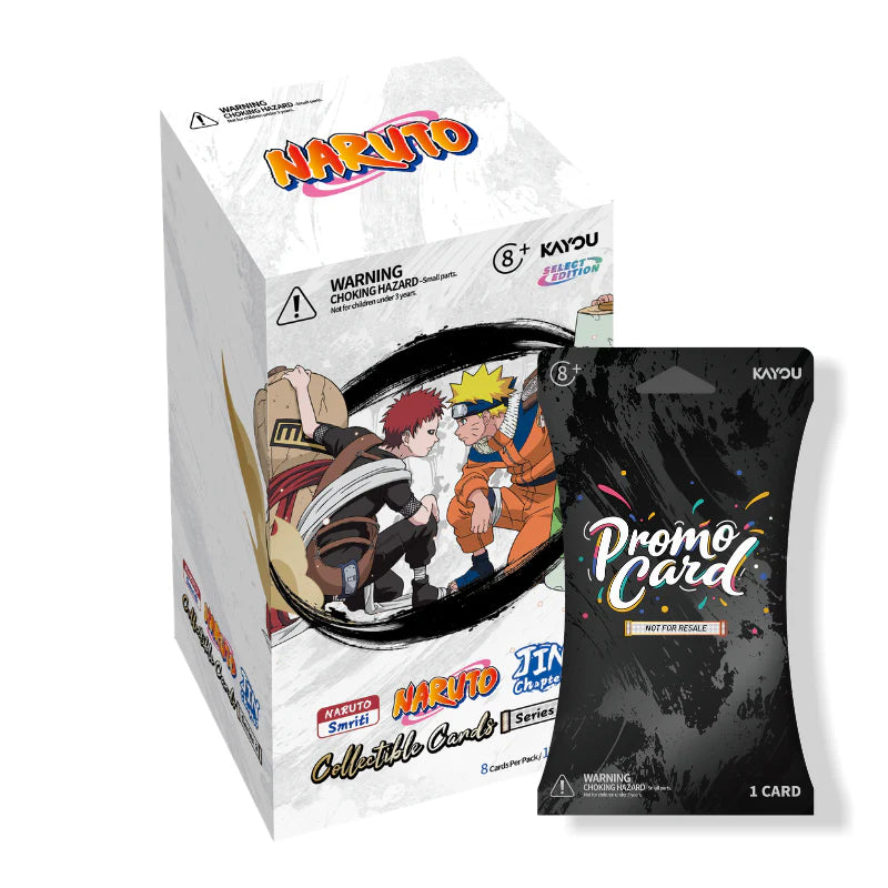 KAYOU NARUTO Smriti Collectible Card - Chapter Jin English Series 2 Display Box