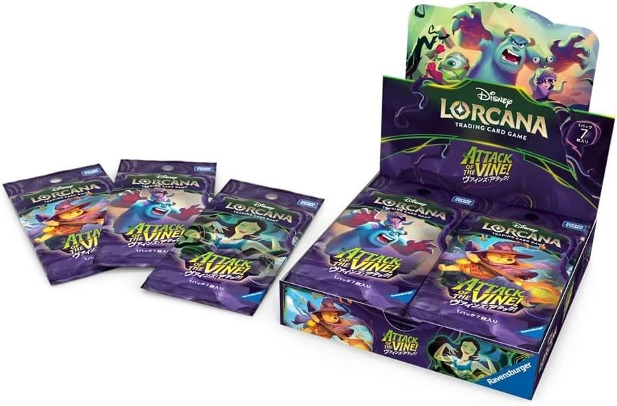 Disney Lorcana TCG Attack of the Vines Booster Box Japanese