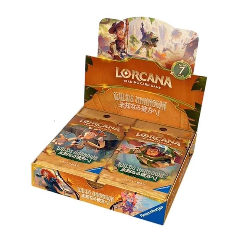 Disney Lorcana TCG Wilds Unknown Booster Box Japanese