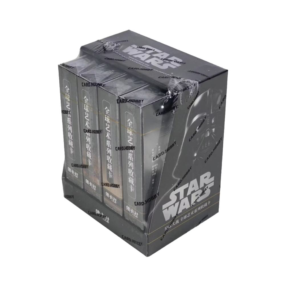 2023 Card.Fun Star Wars Global Art Series Hobby Box (4 Mini Boxes per Box, 13 Cards per Mini Box)