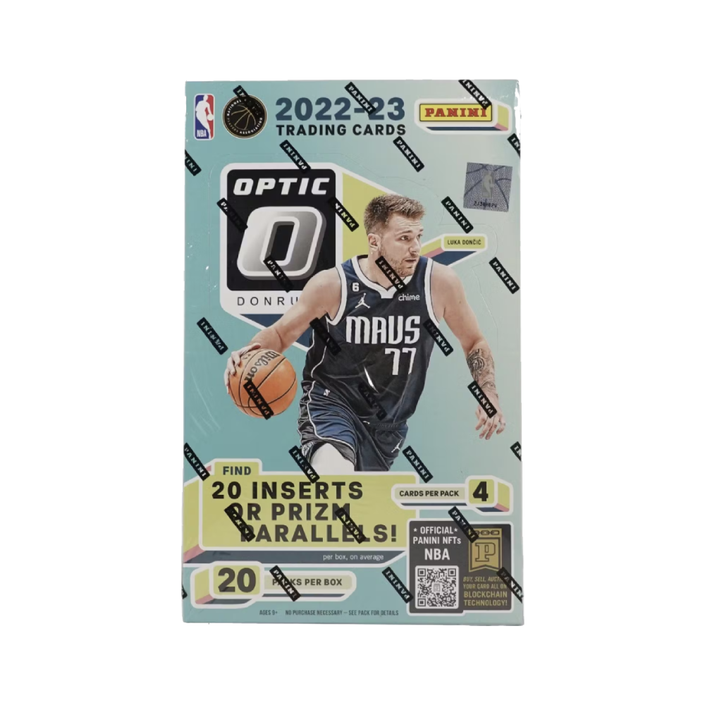 2022-24 Panini Donruss Optic Basketball Retail Box (20 Packs Per Box, 4 Cards Per Pack)