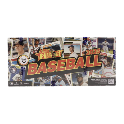 2023 Topps Heritage Baseball Hobby Box (24 Packs Per Box, 9 Cards per Pack)