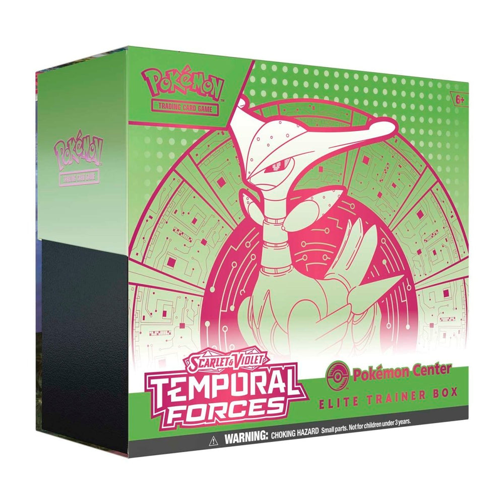 Pokemon Scarlet & Violet Temporal Forces Pokemon Center ETB (Iron Leaves