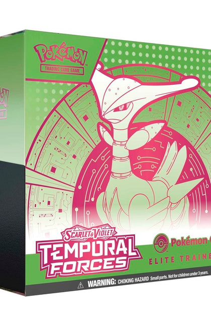 Pokemon Scarlet & Violet Temporal Forces Pokemon Center ETB (Iron Leaves