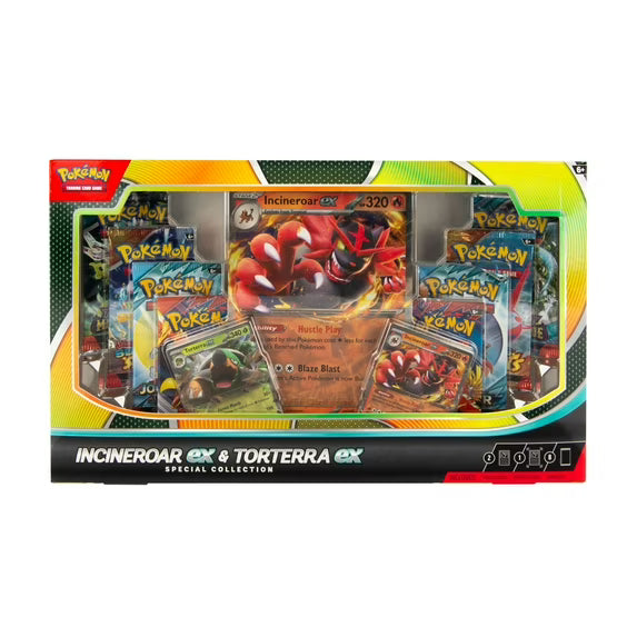 Pokemon Incinerorar ex & Toerterra ex Special collection