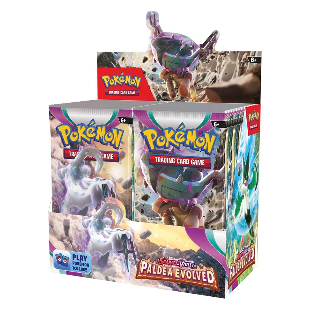 Pokemon Scarlet and Violet Paldea Evolved Booster Box