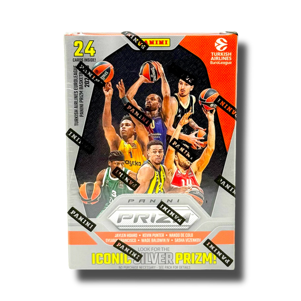 2024-25 Panini Prizm Euroleague Basketball Hobby Exclusive Blaster Box ...