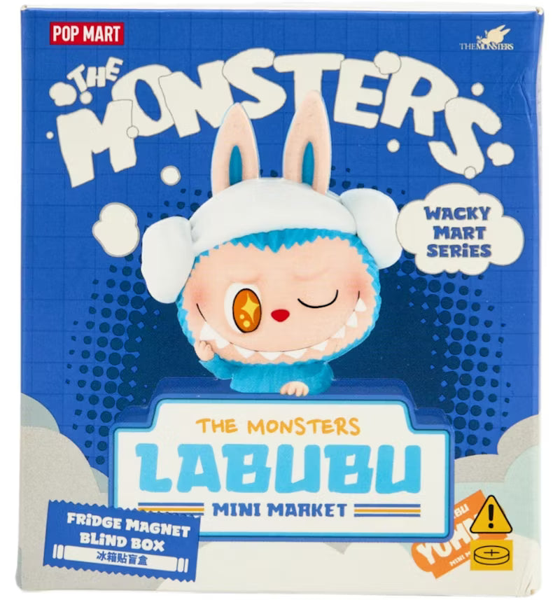 magnet monsters THE MONSTERS Wacky Mart Series-Fridge Magnet Blind Box-Single box