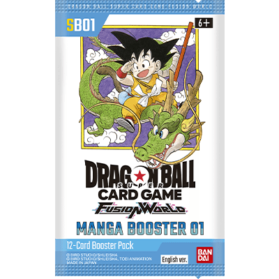 Bandai Dragon Ball Super Booster Pack Manga Booster (SB01)