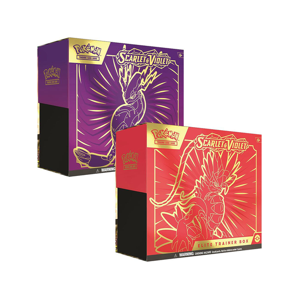 Pokemon Scarlet and Violet Base Elite Trainer Box