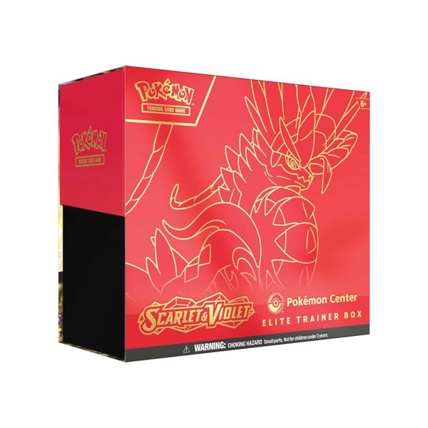 Pokemon Scarlet and Violet Base Pokemon Center Elite Trainer Box