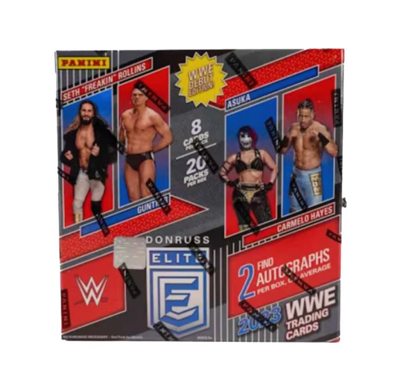 2023 Panini WWE Donruss Elite Hobby Box (20 Packs per Box, 8 Cards per Pack)