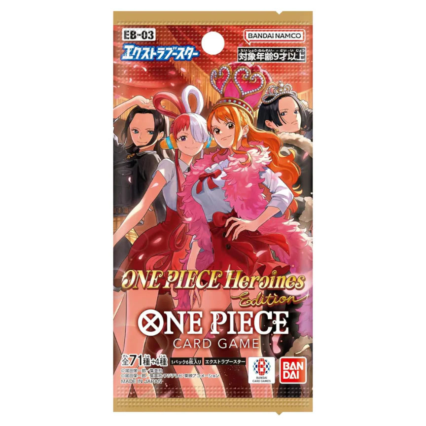 One Piece Japanese Booster Pack Heroines Edition (EB-03)