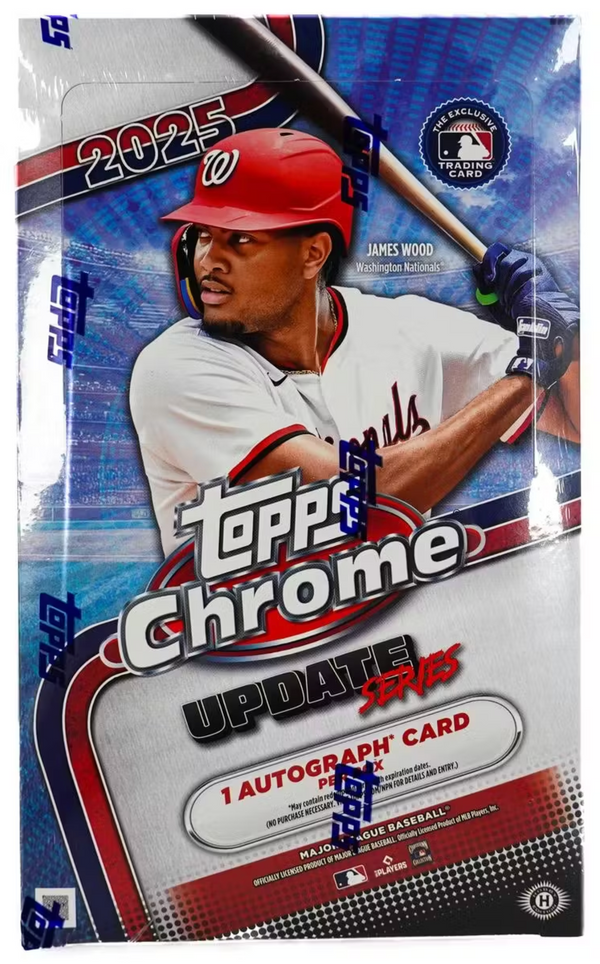 2025 Topps Chrome Update Series Baseball Hobby Box