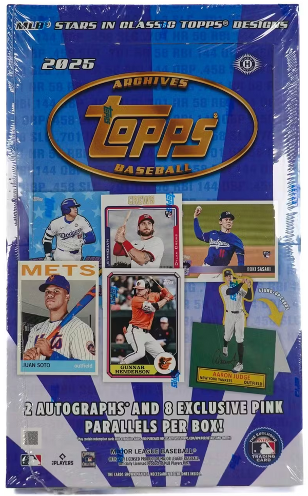 2025 Topps Archives Baseball Hobby Box