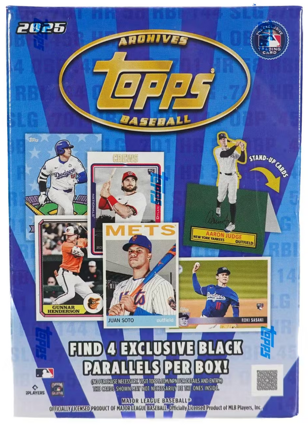 2025 Topps Archives Baseball Blaster Box