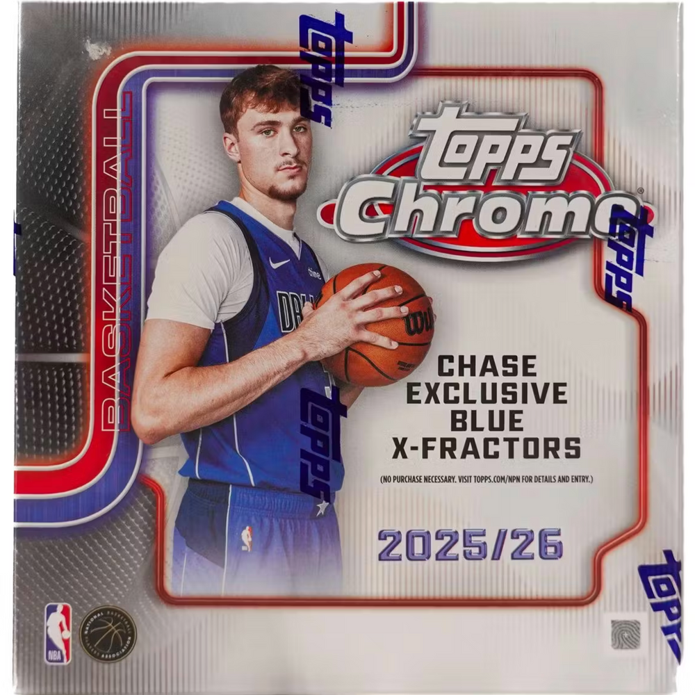2025/26 Topps Chrome Basketball Mega Box