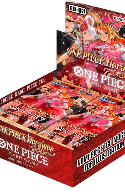One Piece English Booster Box One Piece Heroines (EB-03) (Presell)