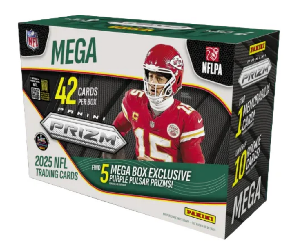 2025 Panini Prizm Football Hobby Mega Box