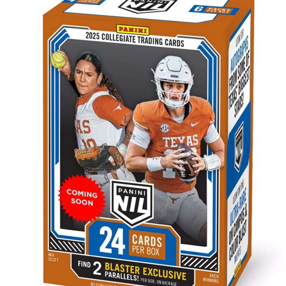 2025 Panini University of Texas NIL Trading Card Box (Blaster)