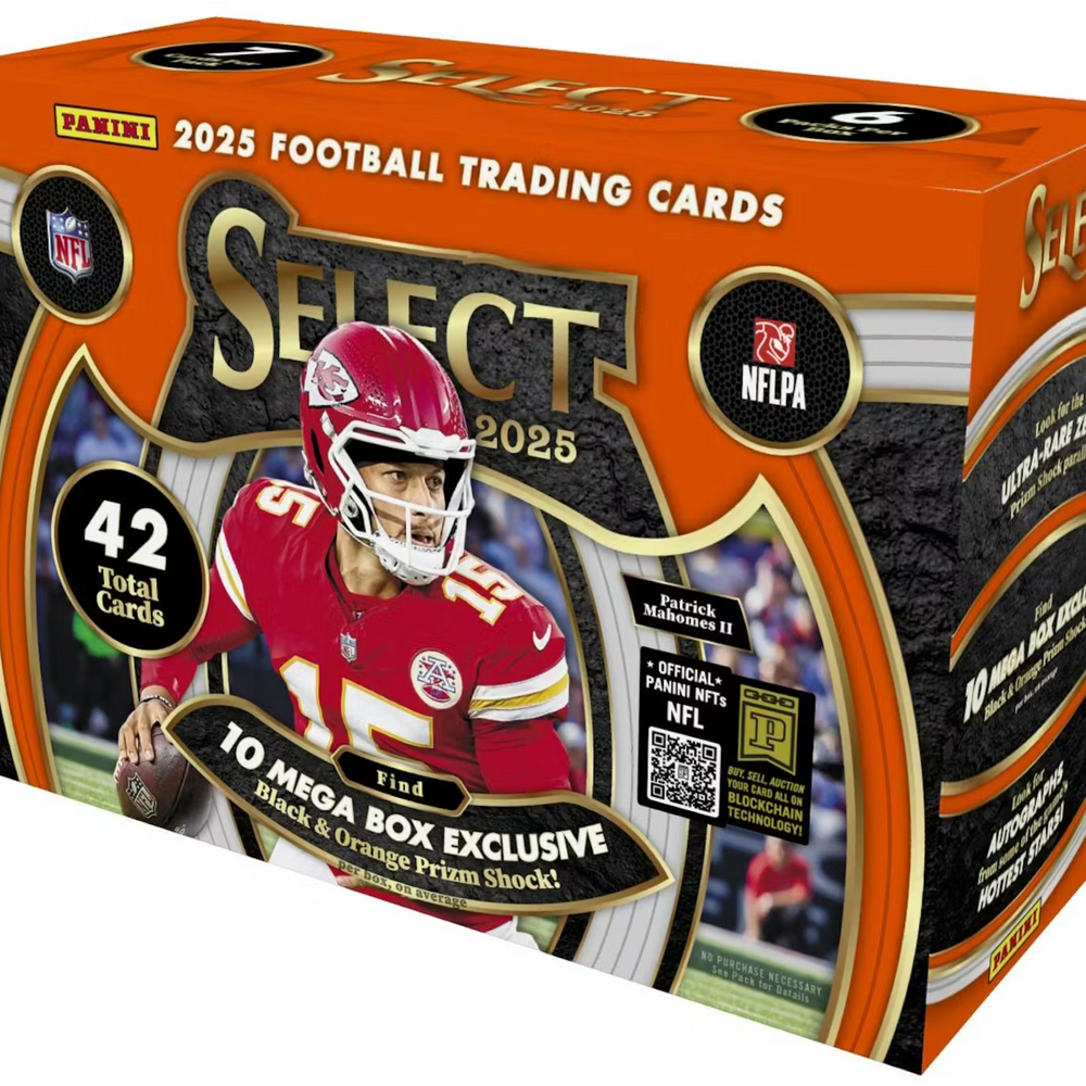 2025 Panini Select Football Hobby Mega Box