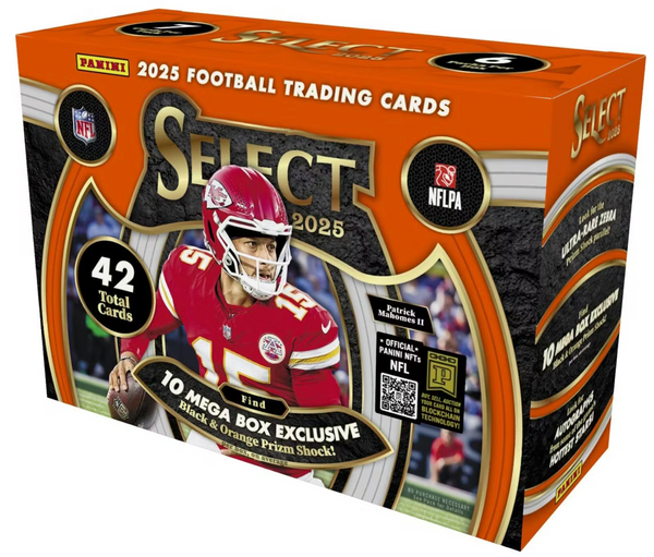 2025 Panini Select Football Hobby Mega Box (Presell)