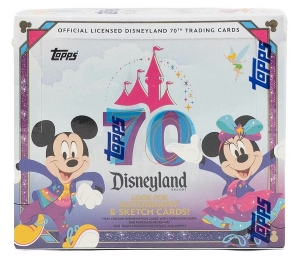 2025 Topps Disneyland 70th Anniversary Hobby Box