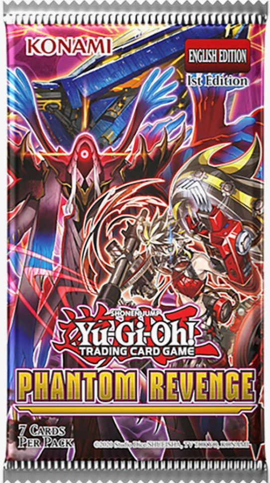 Yugioh Phantom Revenge Booster Pack [1st Edition]
