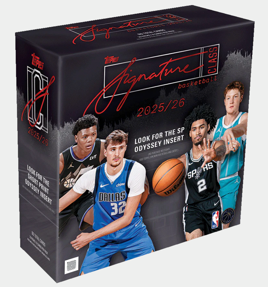 2025/26 Topps Signature Class Basketball Mega Box
