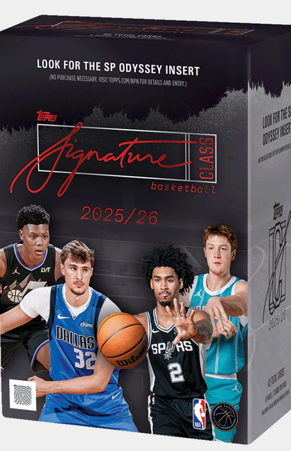 2025/26 Topps Signature Class Basketball Blaster Box