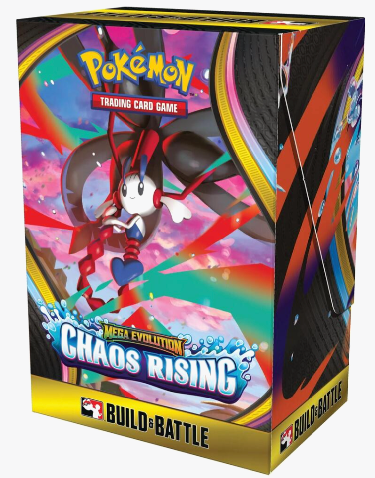Pokemon Mega Evolution: Chaos Rising Build & Battle